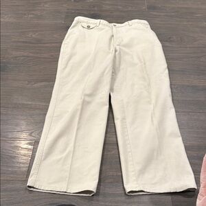 Towncraft Men's Cream Pants size 34x29 3:5